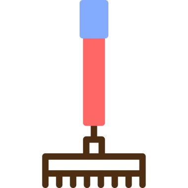 Fırça simgesi vektör illüstrasyonu