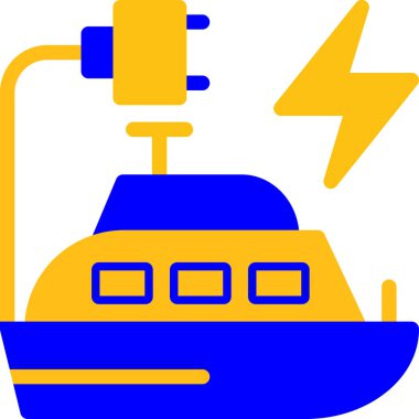 elektrikli araba elektrik simgesi