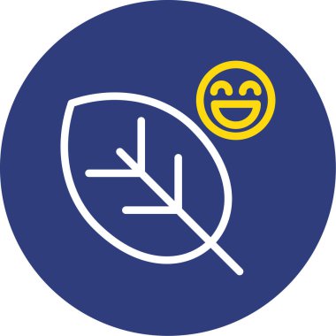 Bir ağaç simgesinin vektör illüstrasyonu, vektör illüstrasyonu