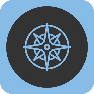 Pusula simgesi vektör resimlemesi