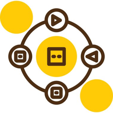 seo modern simgesinin vektör illüstrasyonu