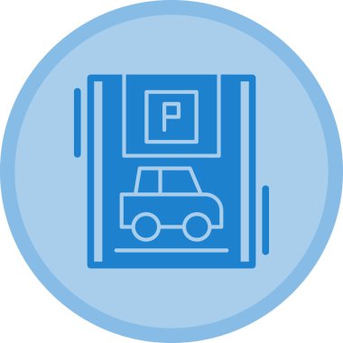 - Araba. Web simgesi basit illüstrasyon