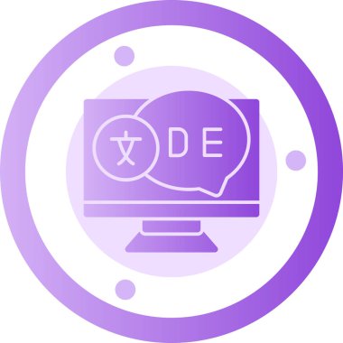 seo modern simgesinin vektör illüstrasyonu