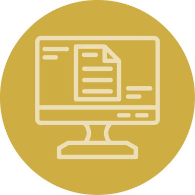 seo modern simgesinin vektör illüstrasyonu