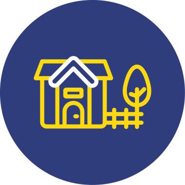 Yapı simgesinin vektör illüstrasyonu