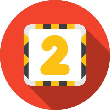 trafik işareti vektör simgesi