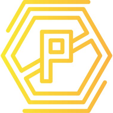 Bir arı simgesinin vektör illüstrasyonu