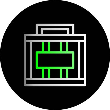 Modern bir tablet simgesinin vektör illüstrasyonu