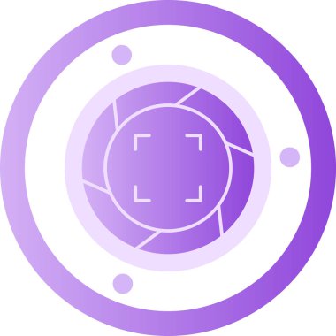 Modern bir simgenin vektör illüstrasyonu