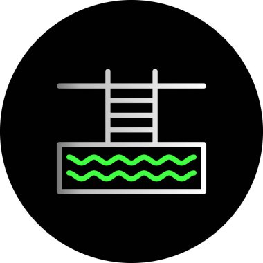 Modern b 'nin vektör illüstrasyonu eksik simgesi