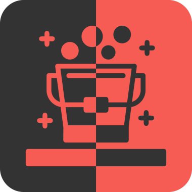 kahve fincanı simgesi, vektör illüstrasyonu