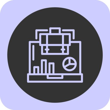 İş ve finans vektör illüstrasyonu