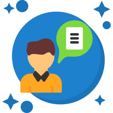 İletişim simgesi vektör illüstrasyonu