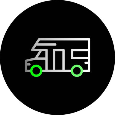 servis simgesi vektör illüstrasyonu