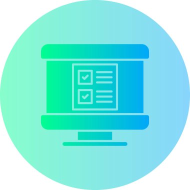 Web simgesi, vektör illüstrasyonu