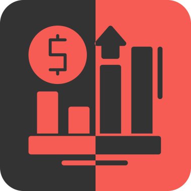 ticari grafik vektör simgesi