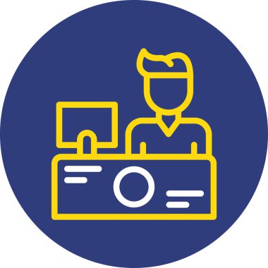 seo modern simgesinin vektör illüstrasyonu