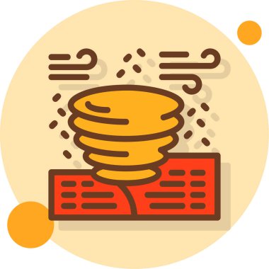 yiyecek sıcak içecek simgesi - taslak biçiminde