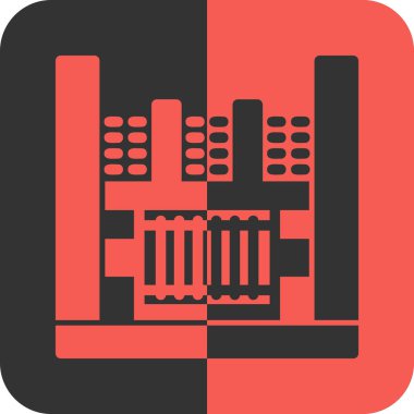 Modern b 'nin vektör illüstrasyonu eksik simgesi