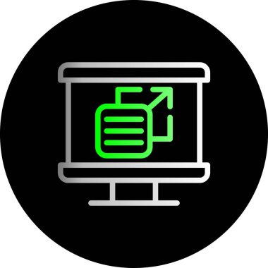 vektör bilgisayar simgesi illüstrasyonu