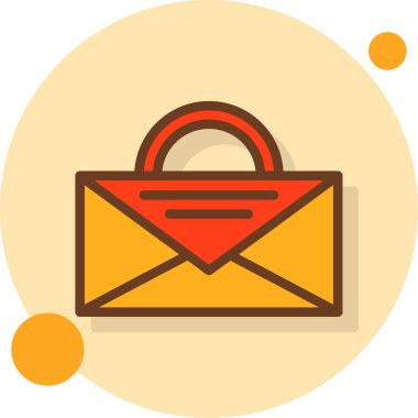 e-posta simgesi düz biçimli