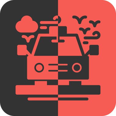 araba servisi vektör simgesi