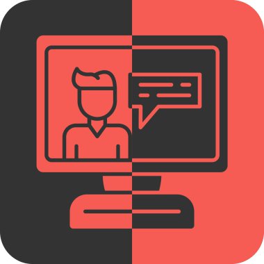 çağrı merkezi simgesi, vektör illüstrasyonu