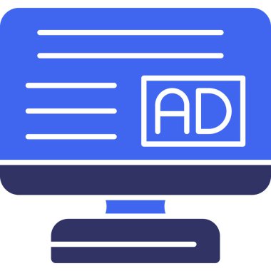 Web reklam simgesi - taslak biçimi