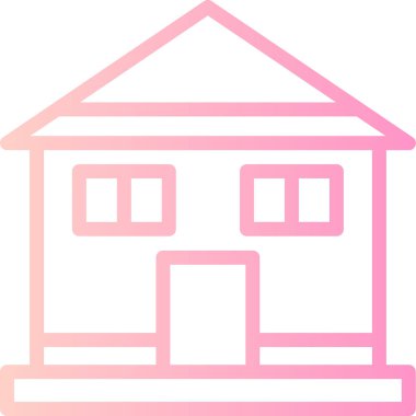 ev simgesi ana hatlarıyla oluşturuluyor