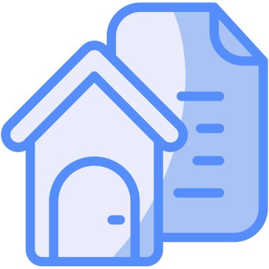 Bina. Web simgesi basit illüstrasyon