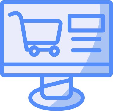 Ecommerce online alışveriş simgesi - ecommerce - ekommerce