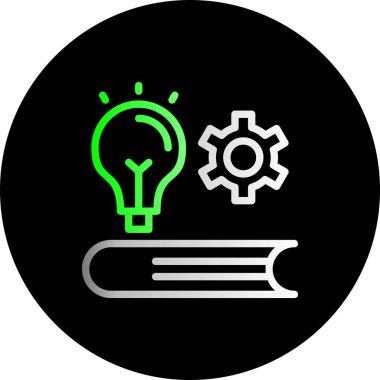 Projeniz için vektör ampul simgesi