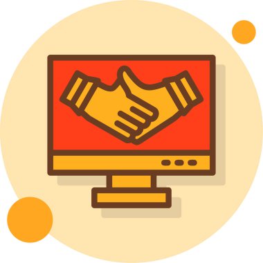 ticari pazarlama yönetim simgesi