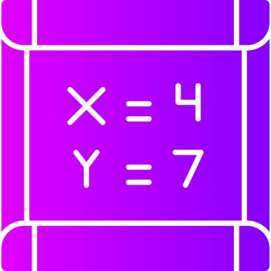 Modern eğitim ikonunun vektör illüstrasyonu