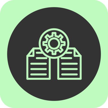 Modern simge onarım ayarlarının vektör illüstrasyonu