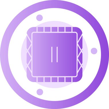 Bir b simgesinin vektör illüstrasyonu