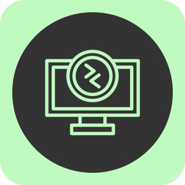 seo modern simgesinin vektör illüstrasyonu