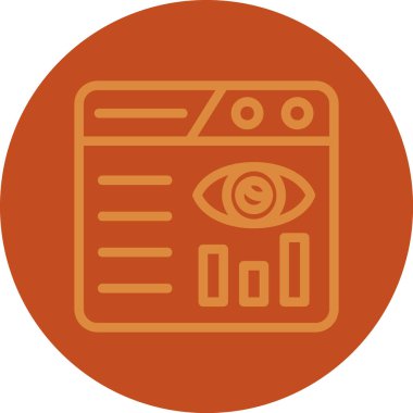 seo modern simgesinin vektör illüstrasyonu