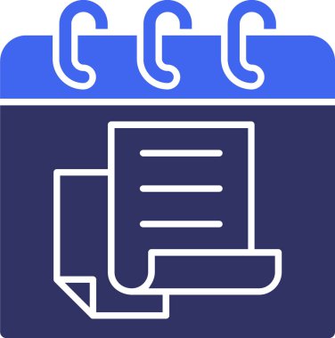 belge dosyası. Basit illüstrasyon