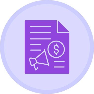 Modern simgenin vektör illüstrasyonu