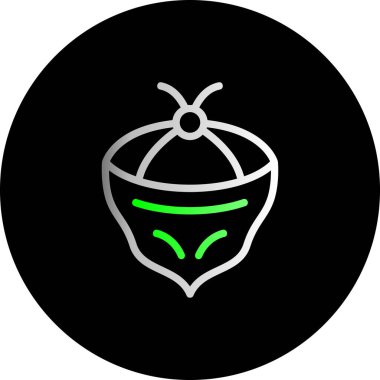 Gıda simgesinin vektör illüstrasyonu