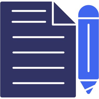 Not defteri. Web simgesi basit tasarım