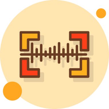 müzik simgesi, vektör illüstrasyonu