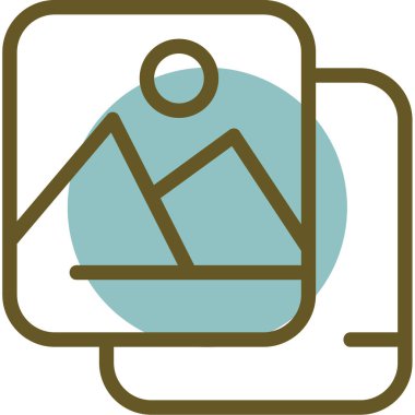 Çantalı bir kadının vektör çizimi