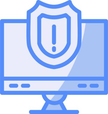 İnternet koruma simgesi - ana hatları biçiminde