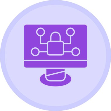 şebeke. Web simgesi basit illüstrasyon