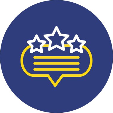 Yıldız simgesi vektör illüstrasyonu