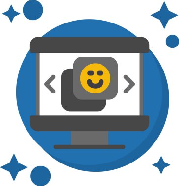 İnternet web simgesi basit