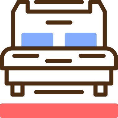 mobilya kutsal kişilerin resmi, vektör çizim