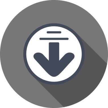 ok simgesi vektör illüstrasyonu